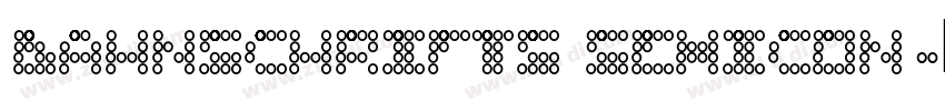 BahnschriftS SemiCon字体转换